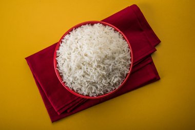 Hint basmati pirinç, Pakistanlı basmati pirinç, Asya basmati pirinç, beyaz pirinç, düz pirinç kase pişmiş pişmiş basmati pirinç pişmiş