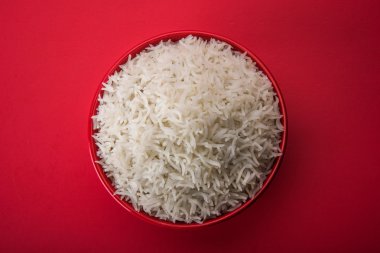 Hint basmati pirinç, Pakistanlı basmati pirinç, Asya basmati pirinç, beyaz pirinç, düz pirinç kase pişmiş pişmiş basmati pirinç pişmiş