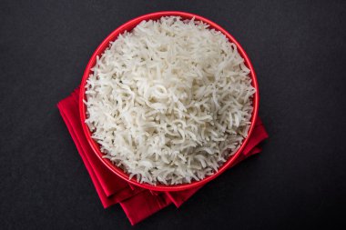 Hint basmati pirinç, Pakistanlı basmati pirinç, Asya basmati pirinç, beyaz pirinç, düz pirinç kase pişmiş pişmiş basmati pirinç pişmiş