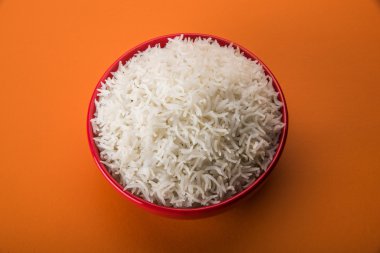 Hint basmati pirinç, Pakistanlı basmati pirinç, Asya basmati pirinç, beyaz pirinç, düz pirinç kase pişmiş pişmiş basmati pirinç pişmiş