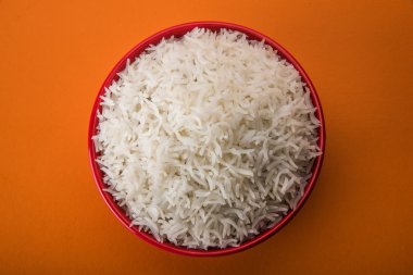 Hint basmati pirinç, Pakistanlı basmati pirinç, Asya basmati pirinç, beyaz pirinç, düz pirinç kase pişmiş pişmiş basmati pirinç pişmiş