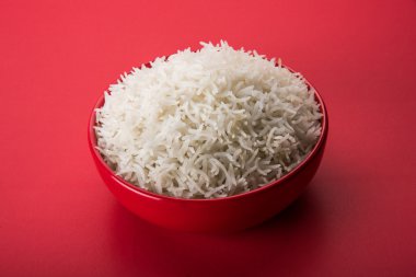 Hint basmati pirinç, Pakistanlı basmati pirinç, Asya basmati pirinç, beyaz pirinç, düz pirinç kase pişmiş pişmiş basmati pirinç pişmiş