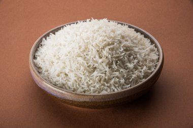 Hint basmati pirinç, Pakistanlı basmati pirinç, Asya basmati pirinç, beyaz pirinç, düz pirinç kase pişmiş pişmiş basmati pirinç pişmiş