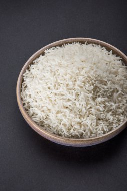 Hint basmati pirinç, Pakistanlı basmati pirinç, Asya basmati pirinç, beyaz pirinç, düz pirinç kase pişmiş pişmiş basmati pirinç pişmiş