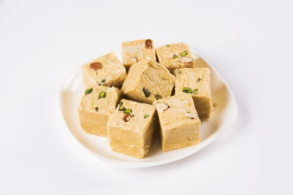 Sonpapdi o soan papdi o soanpapdi o son papdi o Sohan papdi — Foto de Stock