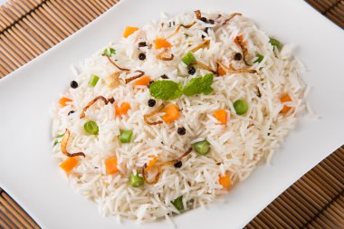 hint sebze biryani, sebze pulav, Hint sebze pulav, Biriyani, sebze Biriyani