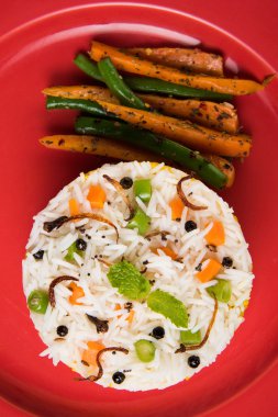 hint sebze biryani, sebze pulav, Hint sebze pulav, Biriyani, sebze Biriyani