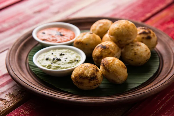 Південного індійського популярні продовольства АПЕ або Appam Рава АПЕ — стокове фото