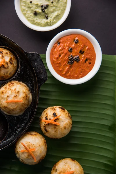 Zuid Indiase populaire voedsel Appe of Appam of Rava Appe — Stockfoto
