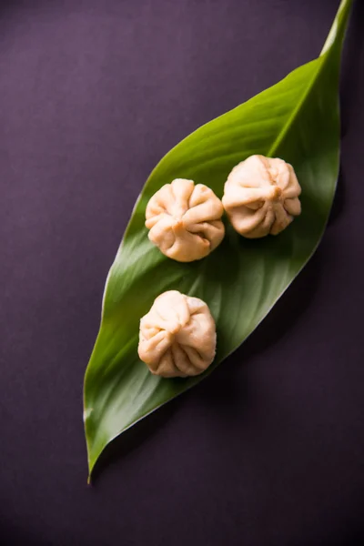 Nourriture sucrée indienne appelée Modak, préférée du Seigneur Ganesha — Photo