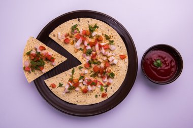 Masala papad, Hint vejetaryen çıtır çıtır yemek veya başlangıç
