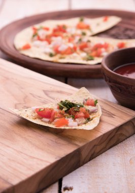 Masala papad, Hint vejetaryen çıtır çıtır yemek veya başlangıç