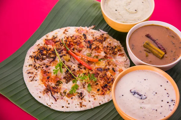 South Indian Food Uttapam or ooththappam or Uthappa