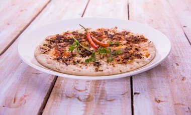 Güney Hint gıda Uttapam veya ooththappam veya Uthappa