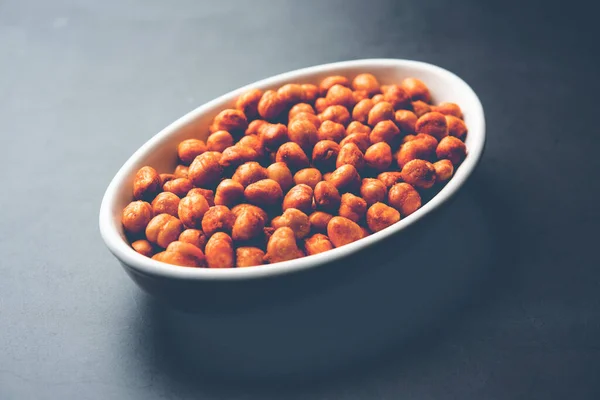 Ceci Piccanti Arrosto Chana Indiana Chole Ricetta Popolare Spuntino — Foto Stock