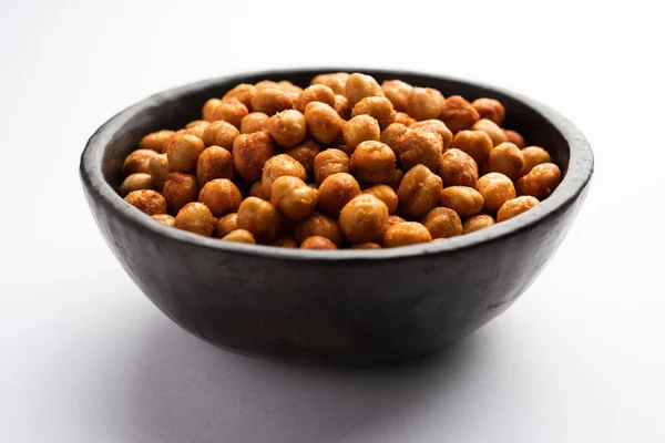 Grão Bico Picante Assado Chana Indiana Chole Receita Lanche Popular — Fotografia de Stock