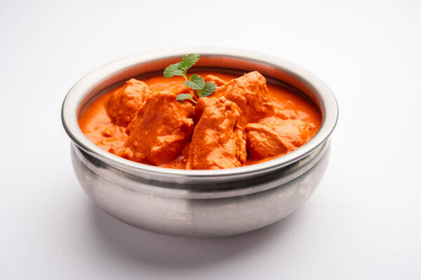 Indian Chicken Tikka masala in the bowl. Asian non vegetarian food