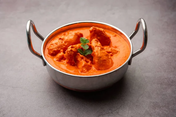 印度鸡Tikka Masala在碗里 亚洲非素食 — 图库照片