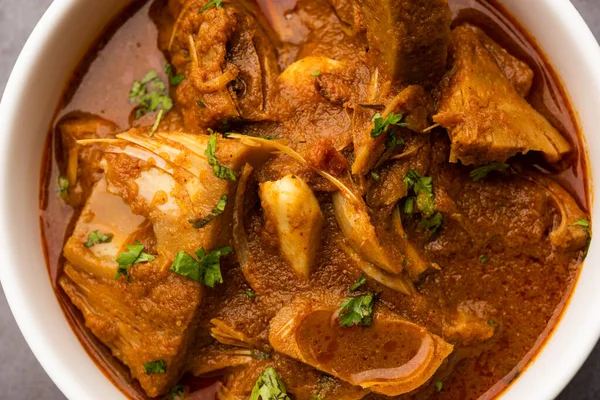 Jackfruit Masala Sabji Nebo Fanas Sabzi Nebo Pikantní Kari Indickém — Stock fotografie