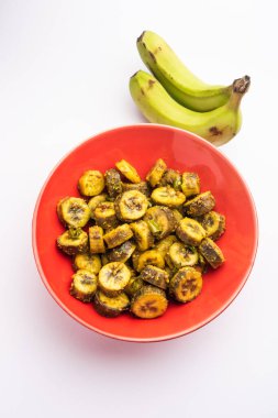 Hindistan 'ın kıyı bölgelerinde popüler olan ham muz sabzi veya kacchey kele ki sabji kerla, goa ve maharashtra gibi eyaletler