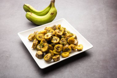 Hindistan 'ın kıyı bölgelerinde popüler olan ham muz sabzi veya kacchey kele ki sabji kerla, goa ve maharashtra gibi eyaletler