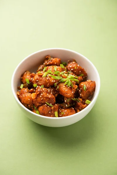 Chilli Water Chestnut Crispy India Chinese Start Singada 사용하여 — 스톡 사진