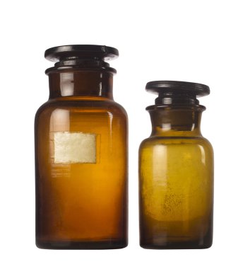 İki eski tıbbi Züccaciye Mağazaları