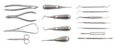 Dişçi ekipmanları komple set