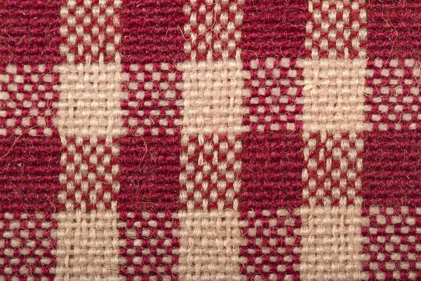 Wool texture of classic table cloth — Stock Photo, Image