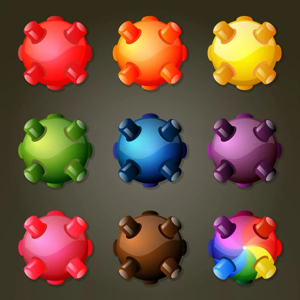 Gökkuşağı mayın maç üç oyun için