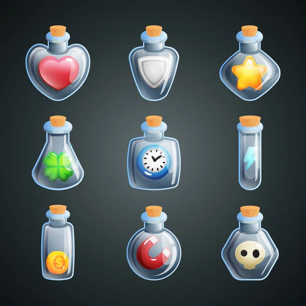 Sihirli iksir oyun için. Güç ups ve bonusları oyun için