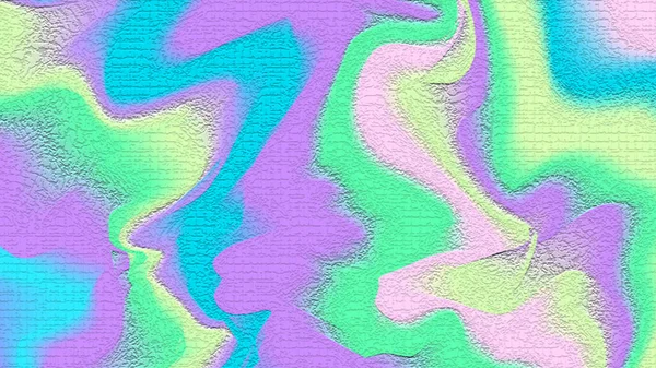 Vector Abstracte Holografische Achtergrond Van Jaren Modieuze Kleurrijke Textuur Pastelneon — Stockvector