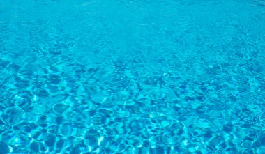 Arka plan ve mavi bir havuzda su doku