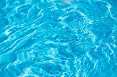 Arka plan ve mavi bir havuzda su doku