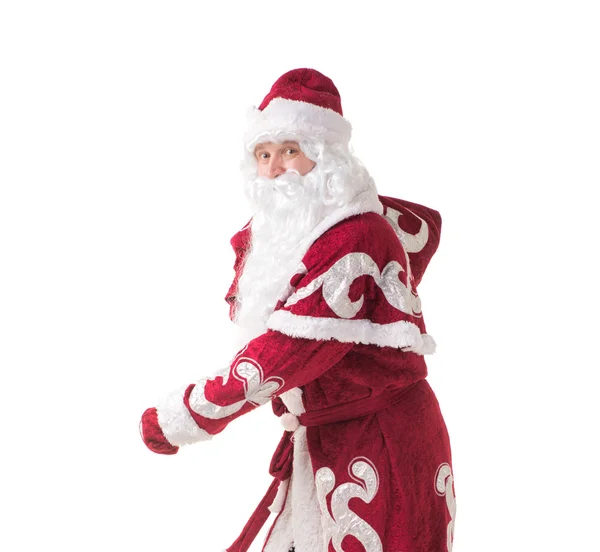 Babbo Natale russo con regali — Foto Stock