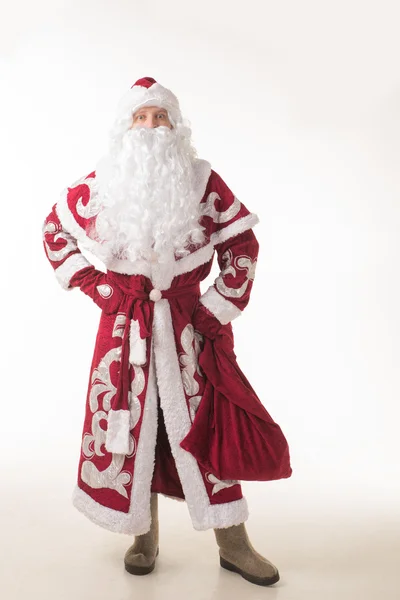 Papai Noel russo com presentes — Fotografia de Stock