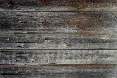 Eski ahşap arka plan Yatay gri paneli