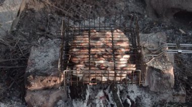 Izgarada leziz et ızgarası.