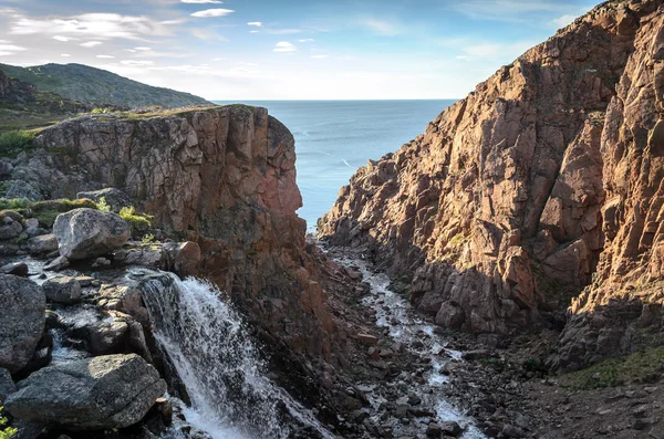 Cascata a Teriberka — Foto Stock