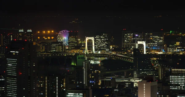 Night Odaiba — 图库照片