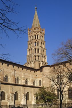 Toulouse, Fransa Saint Sernin Bazilika