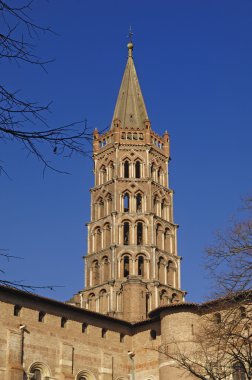 Toulouse, Fransa Saint Sernin Bazilika