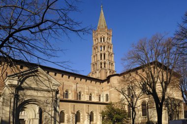 Toulouse, Fransa Saint Sernin Bazilika