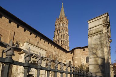 Toulouse, Fransa Saint Sernin Bazilika