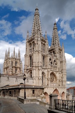 Cathedral of Burgos, Castilla y Leon, Spain, clipart