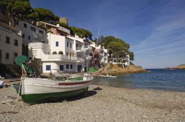 Sa Tuna Beach in Begur, Costa Brava, Girona, Catalonia, Spain clipart