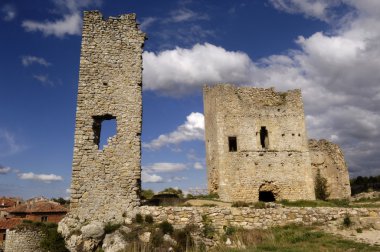 Calatanazor Kalesi, Soria Eyaleti, Castilla y Leon, İspanya