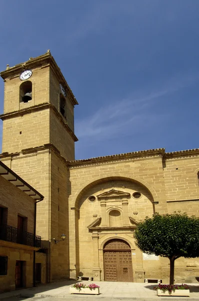 Nuestra Senora de la Piedad Church, Casalareina,La Rioja — Stock Photo, Image
