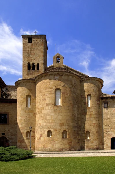 Klášter San Salvador de Leyre, Navarra, Španělsko, — Stock fotografie