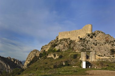 Las Rojas Kalesi, La Bureba, Burgos Eyaleti, Castilla-Leon, İspanya